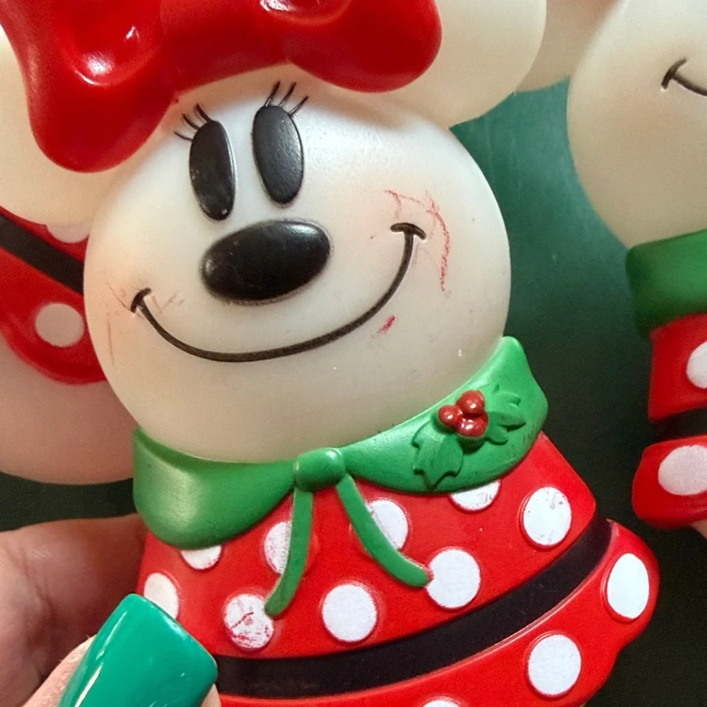 Disney Magic Holiday Mickey & Minnie LED Light String - Red, Green, White
